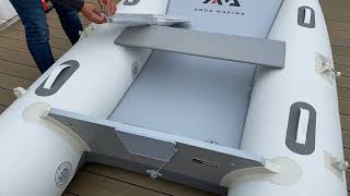 Unboxing And Setting Up Aqua Marina Aircat 2.85m Inflatable Catamaran DEMO