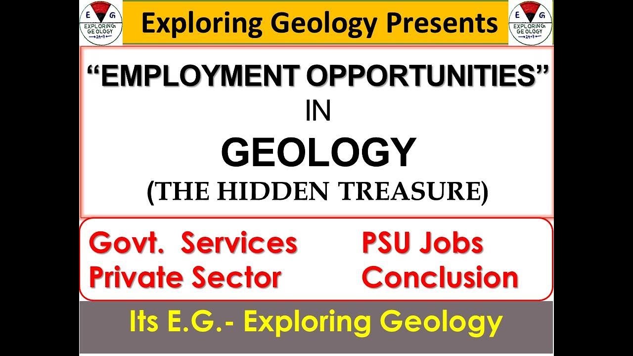 phd geology jobs in india