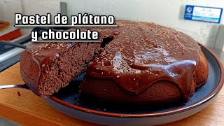 Banana and Chocolate Cake, you don't need an oven or sugar.