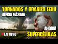 TORNADOS Y GRANIZO GIGANTE GOLPEAN COLORADO Y KANSAS! Fuera de Control | Sin Contexto #noticias #new