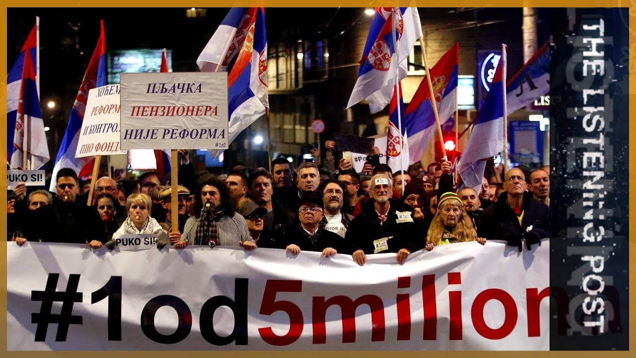 'One in five million': Protesting Serbia's muzzled media | The Listening Post (Feature)