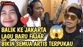 JADI HITS LAGU TERBARU FAJAR SADBOY TAK SELAMANYA NANGIS SUDAH MASUK DAPUR REKAMAN 🤩