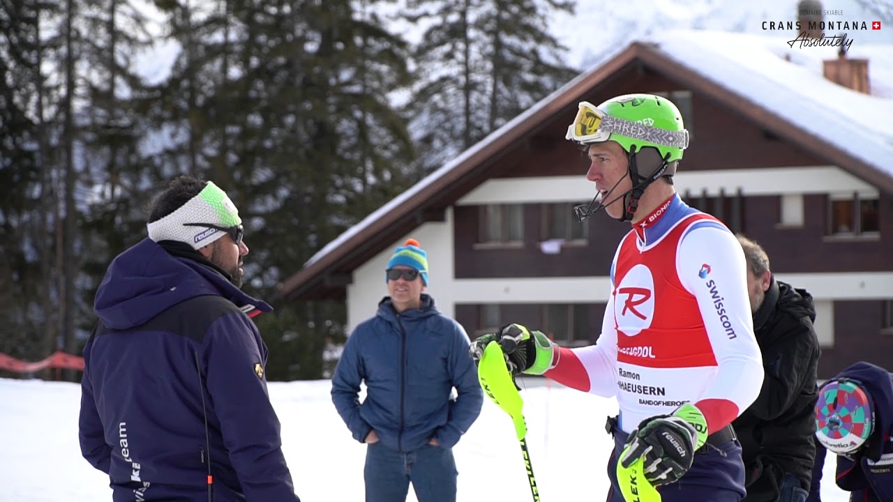 Swiss Ski Team Training slalom YouTube
