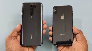 Redmi Note 8 Pro vs iPhone X - SPEED TEST