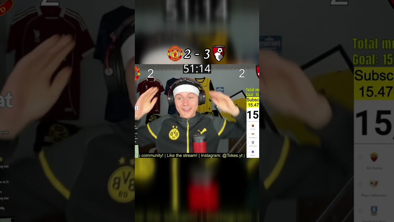 Tokes reacts to Manchester United 4-4 Bournemouth  
