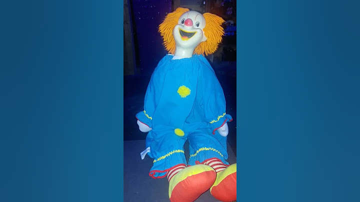 real haunted demonic clown doll #phantoms #follow #haunteddoll