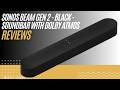 Sonos Beam Gen 2 Dolby Atmos Soundbar Premium Home Theater Audio in a Compact Design