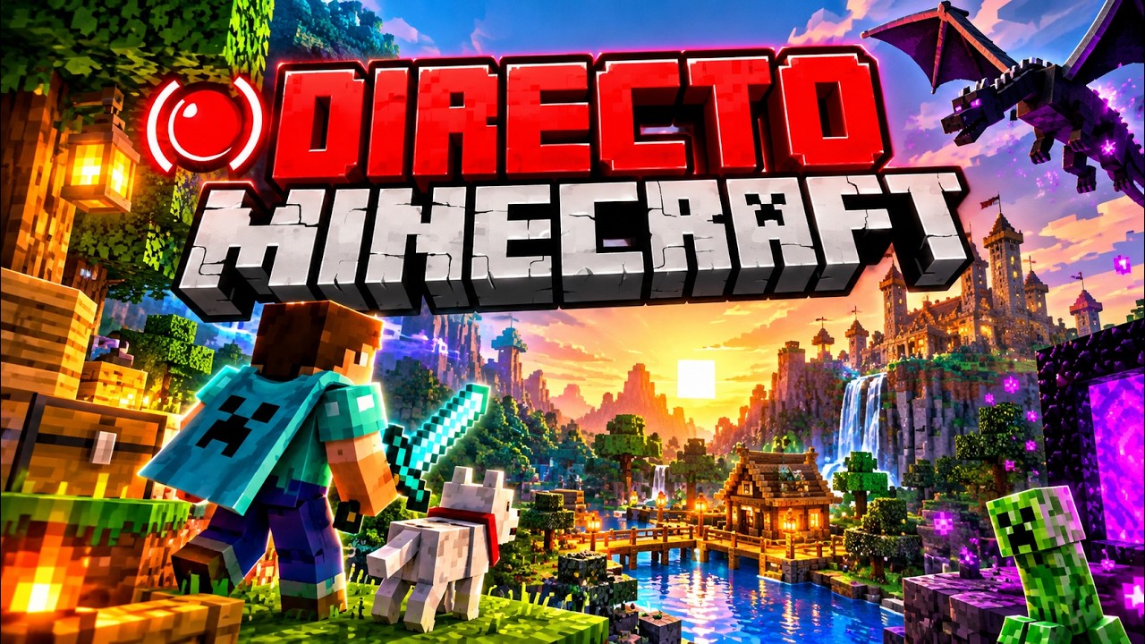 🟥Directo de Minecraft | Tarde de Minecraft; One block, Mapas terror ...