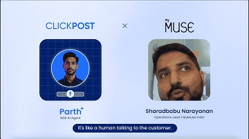 How MyMuse Transformed NDR Management with ClickPost’s AI Agent, Parth