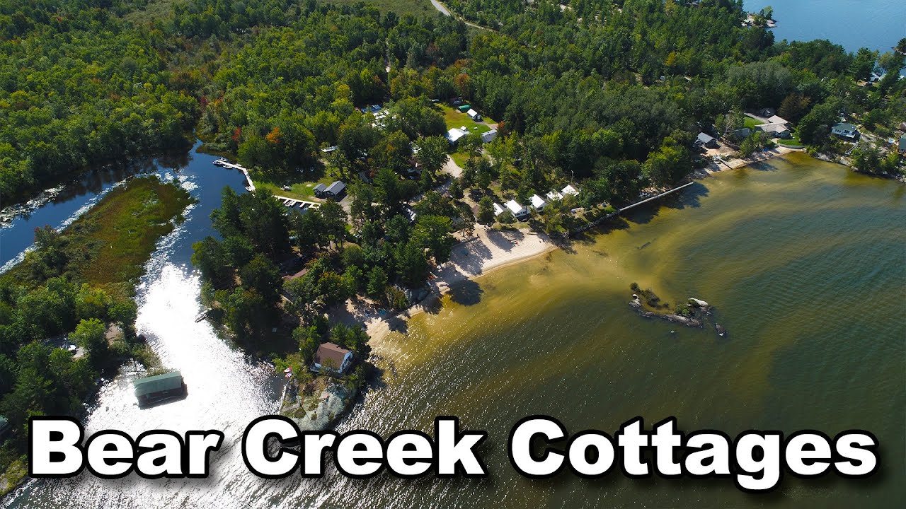 Bear Creek Cottages on Lake Nipissing YouTube