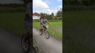 Skill Belokan Pesawahan 😁😁