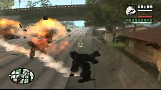 GTA SA - Robot Wars screenshot 1