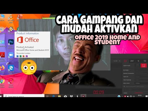 Cara gampang aktivkan original microsoft office 2019 home and student dan windows 10  #part1