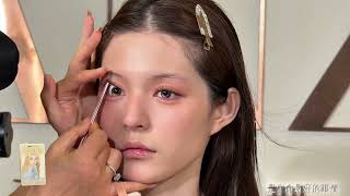 Step-by-Step Soft Peach Makeup Tutorial for Beginners | Flawless Glass Skin screenshot 2
