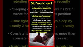 Sleep Discoveries That Will Completely Change How You Sleep 😴🔬