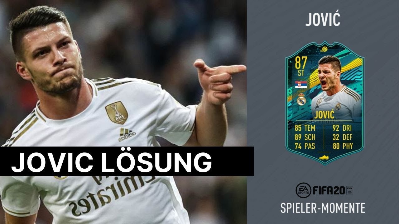 Player Moments: Luka Jović 87 🎬 Günstige SBC Lösung ohne Loyalität | FIFA 20 Ultimate Team