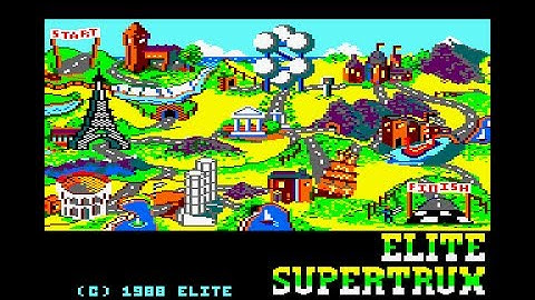 Supertrux Review for the Amstrad CPC by John Gage