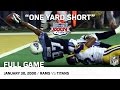 Super Bowl XXXIV: "One Yard Short" | Rams vs. Titans | NFL Full Game
