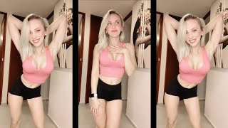 Anita Rusita Y Rusa Bailando En Shorts Trend De Tiktok