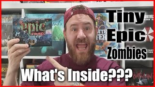 Tiny Epic Zombies Zombies (Deluxe Edition) - What's Inside???