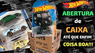 HOT WHEELS: PRIMEIRA ABERTURA de CAIXA de 2024!!! ATÉ que ENFIM coisa BOA!!!