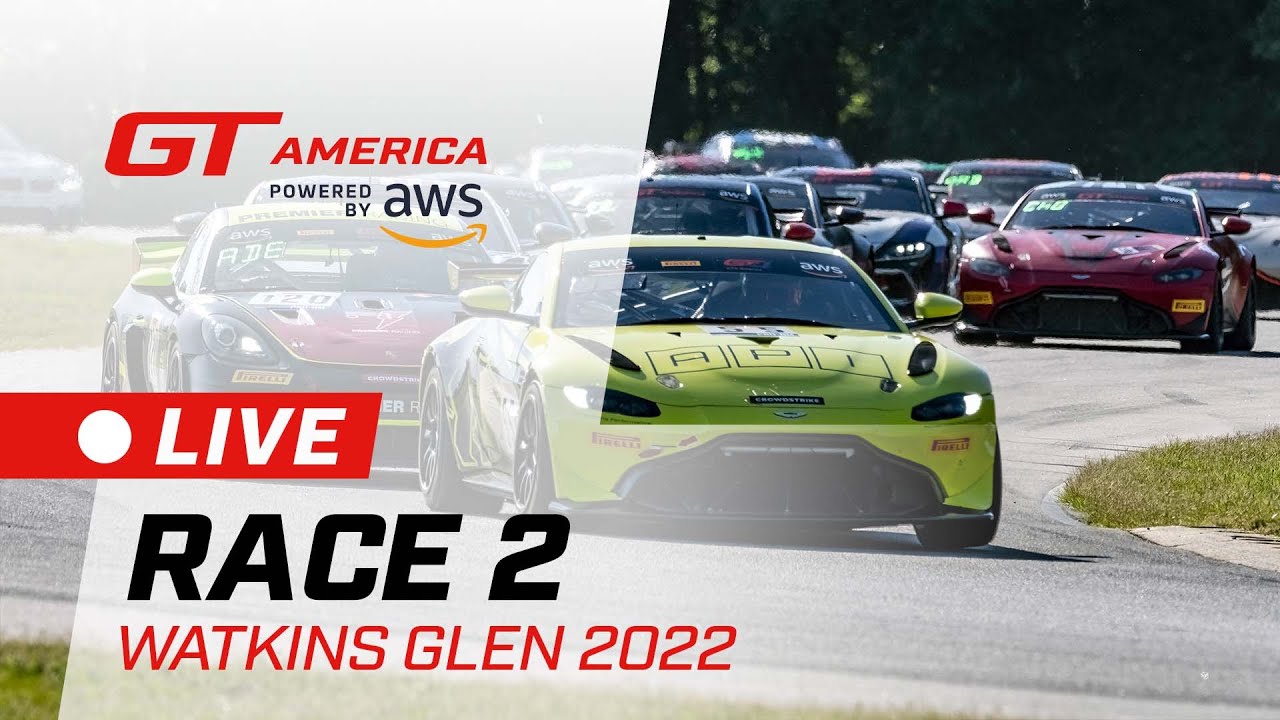 LIVE Race 2 Watkins Glen GT America 2022