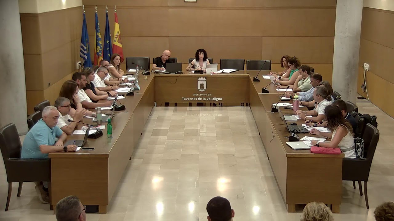 Sessió ordinària número 9 de l’Ajuntament en ple del dia 28-7-25