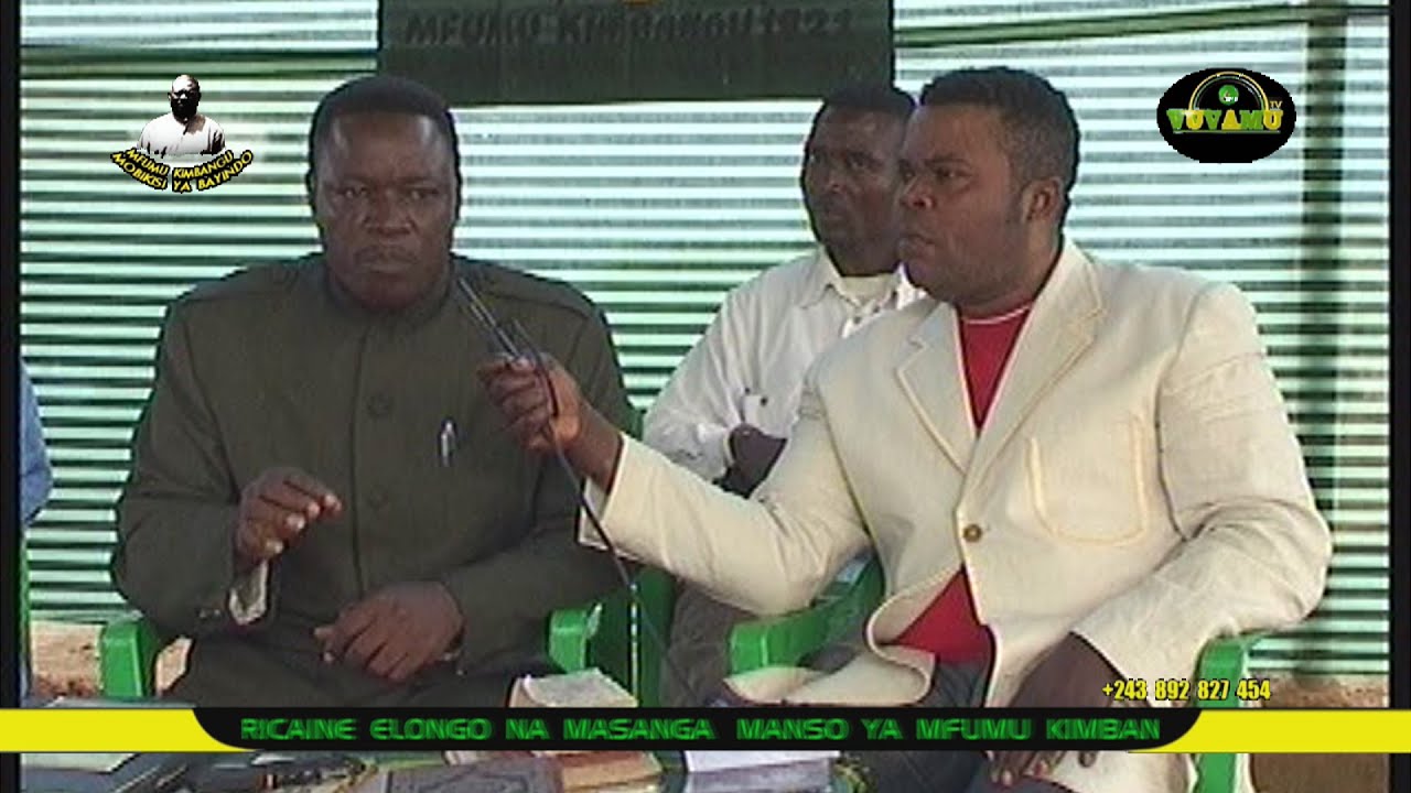 ARCHIVES VUVAMU: MFUMU NKUSU BABIMISI BA VERITE YA MAKASI SUR KIMBANGUISME NA EMISSION YA BA ZOBA!!!