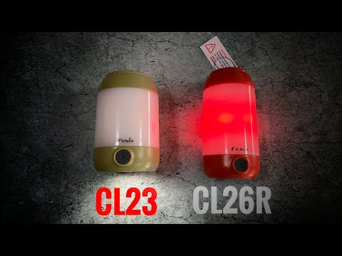 Кемпинговые фонари Fenix CL23 и CL26R