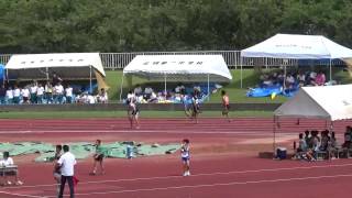2014 0727  坂井市夏季記録会　男子4×100mR ユティック 40,14  福井県新記録