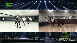 Comparison Taemin 태민 & Twice 트와이스 Momidachae Move Dance Practice Video