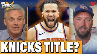 Colin Cowherd & Chandler Parsons on how Jalen Brunson made Knicks Finals contenders | THE HERD NBA