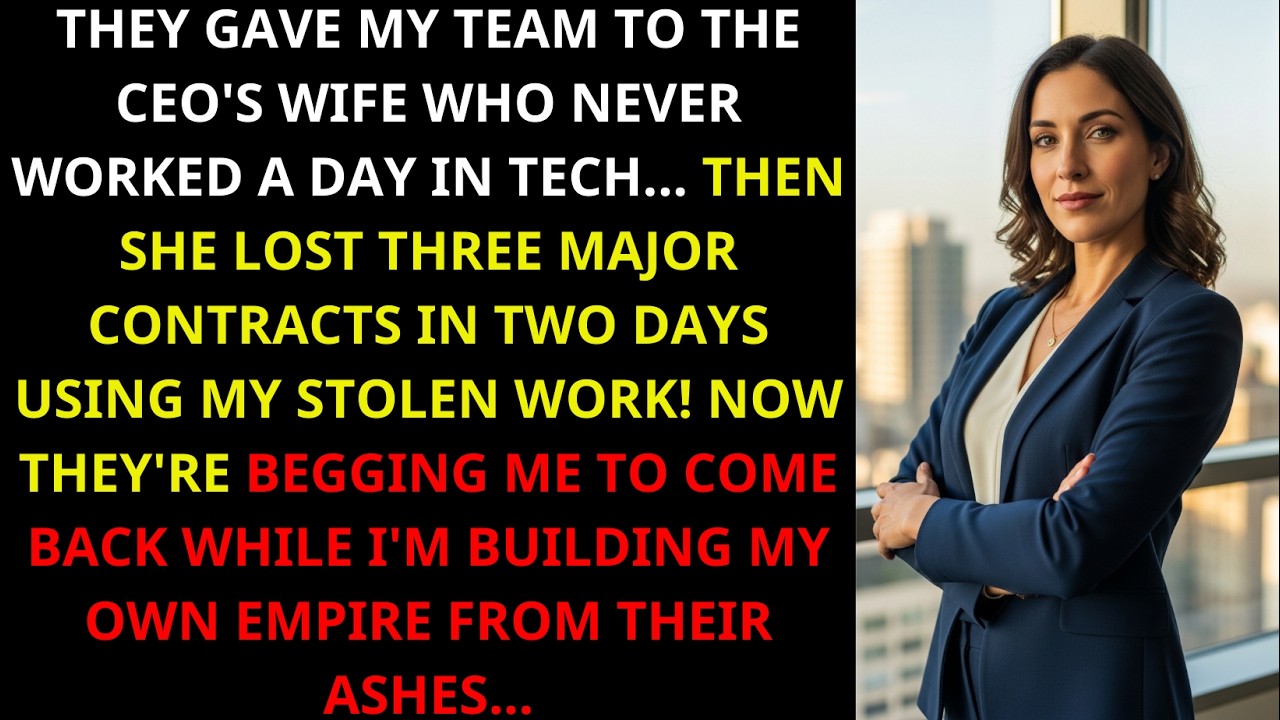 CEO’s Wife Took Over My Team—Then Lost 3 Contracts in 2 Days