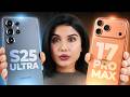iPhone 17 Pro Max vs Galaxy S25 Ultra: 1-Month Review