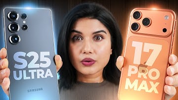 iPhone 17 Pro Max vs Galaxy S25 Ultra - 1 Month Later, One Clear Winner!