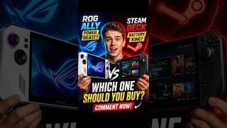 ULTIMATE Handheld Gaming Beast! Steam Deck vs ASUS ROG Ally #gaming