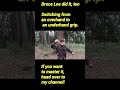 Bruce Lee did it, tooSwitching from an overhand to an underhand grip.