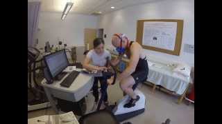 Webb's VO2max Cycle Test Near Max Level