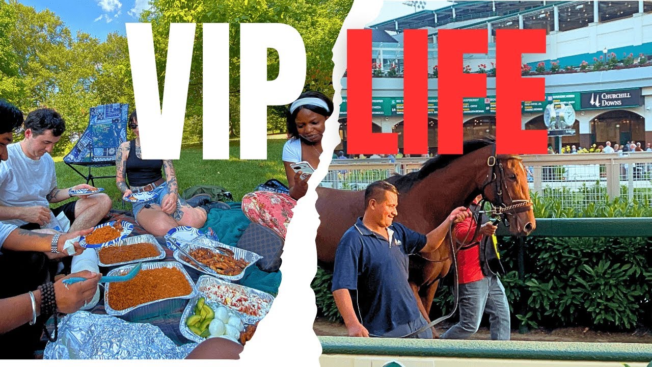 My Friends Tried Ghana Jollof & Beans! 🤯 VIP Race Day at Churchill Downs & Louisville Bats VLOG