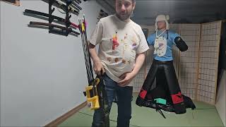 How to attach the rotatable quiver and holster leg strap from archeryring.com 