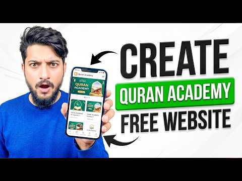 Create a Quran Academy Website on Mobile (Step-by-Step) | No Domain & Hosting Cost | Jm Mentor 2.0
