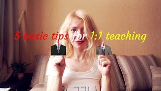 5 Basic Tips for Excellent 1:1 Tutoring