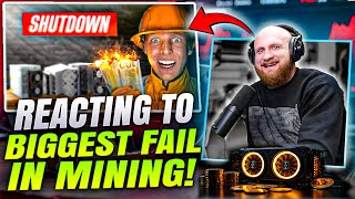 Crypto Mining FAIL – Reacting to a YouTuber’s Costly Mistake