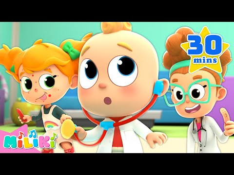 Miss Polly aveva una bambola 🚑 + Altre canzoni per bambini e filastrocche | Famiglia Miliki