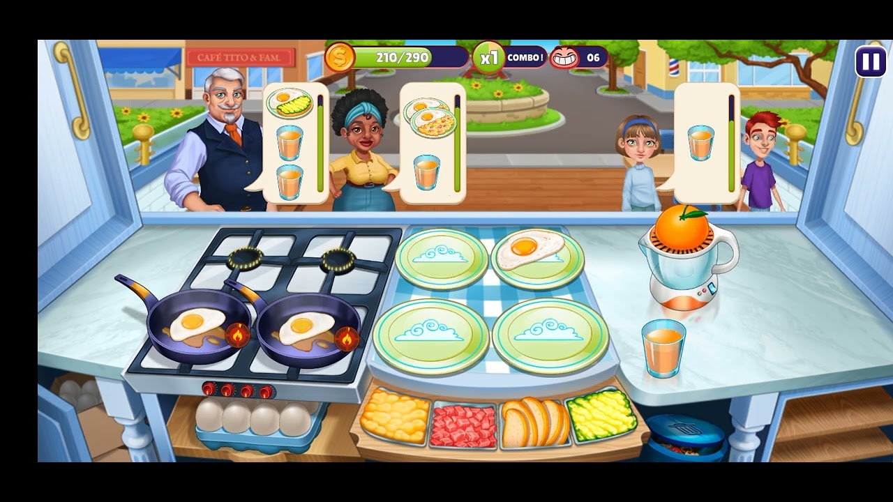 Cooking Papa Gameplay Level 10 - YouTube