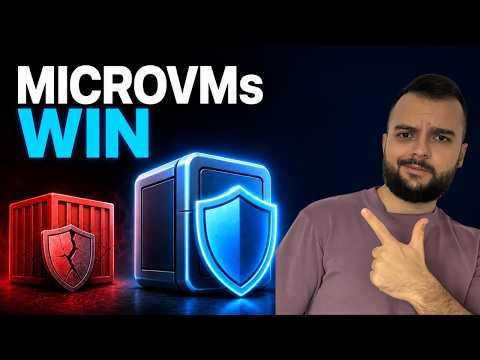 VMs vs Containers vs MicroVMs: What AI Agents Actually Need