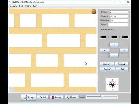 java maze game