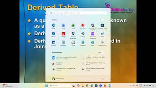 45 SQL Server Derived Tables and Cube and Rollup