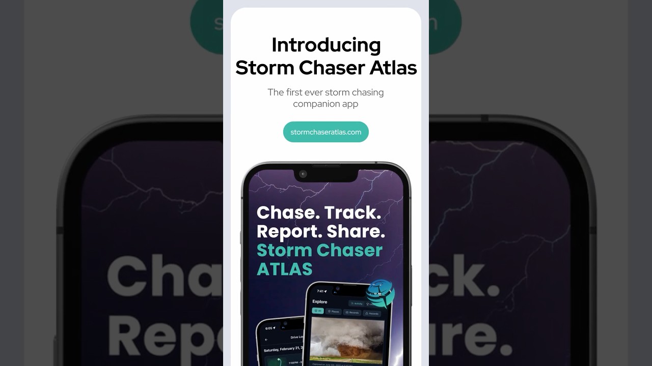 Introducing Storm Chaser Atlas! https://apps.apple.com/us/app/storm-chaser-atlas/id6758031108