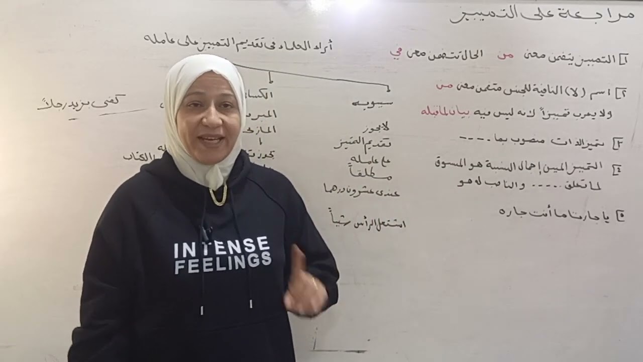 مراجعة شاملة لمنهج النحو الثاني الثانوي العلمي والأدبي في فيديو واحد ترم ثاني ٢٠٢٥ قناة الياسمين